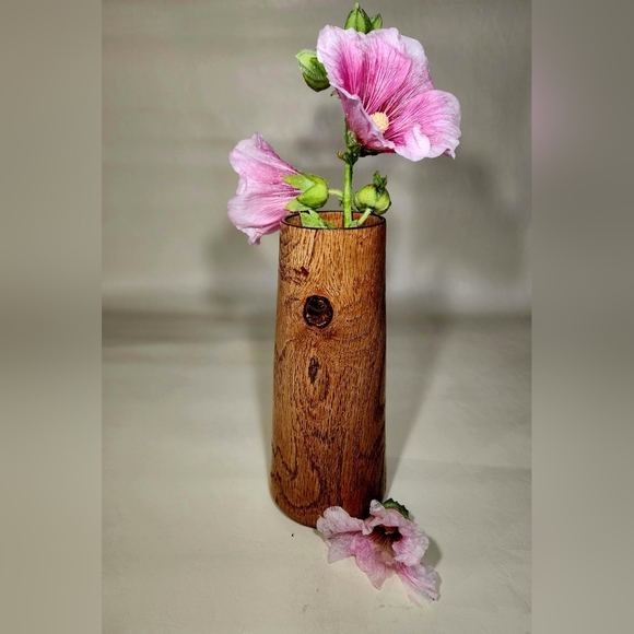 Oak Spalted Cylindical VASE